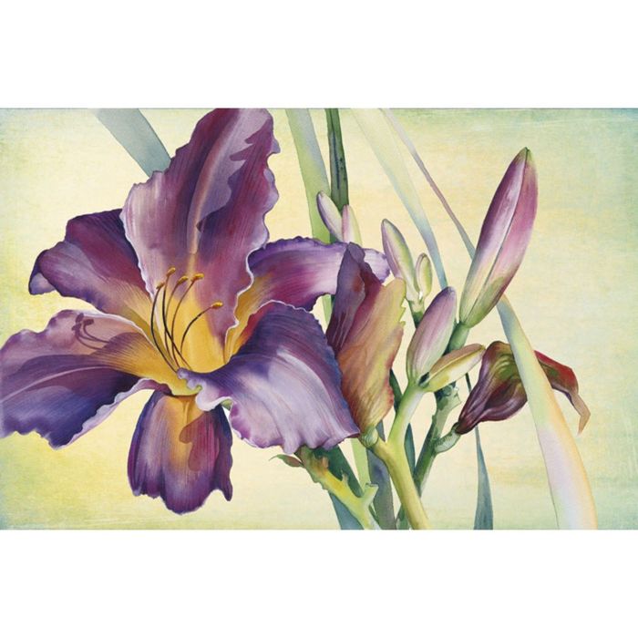 Картина на подрамнике "Фиолетовая лилия"