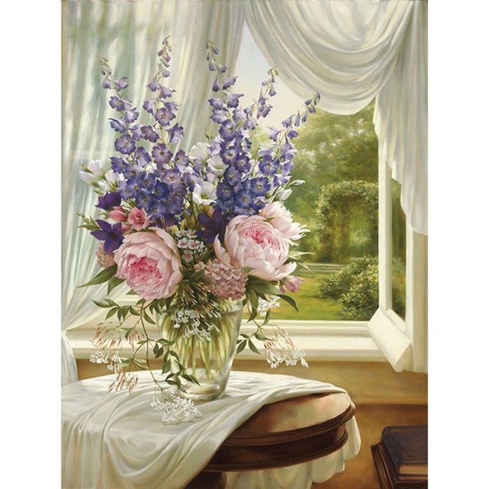 Картина на подрамнике "Усадьба"