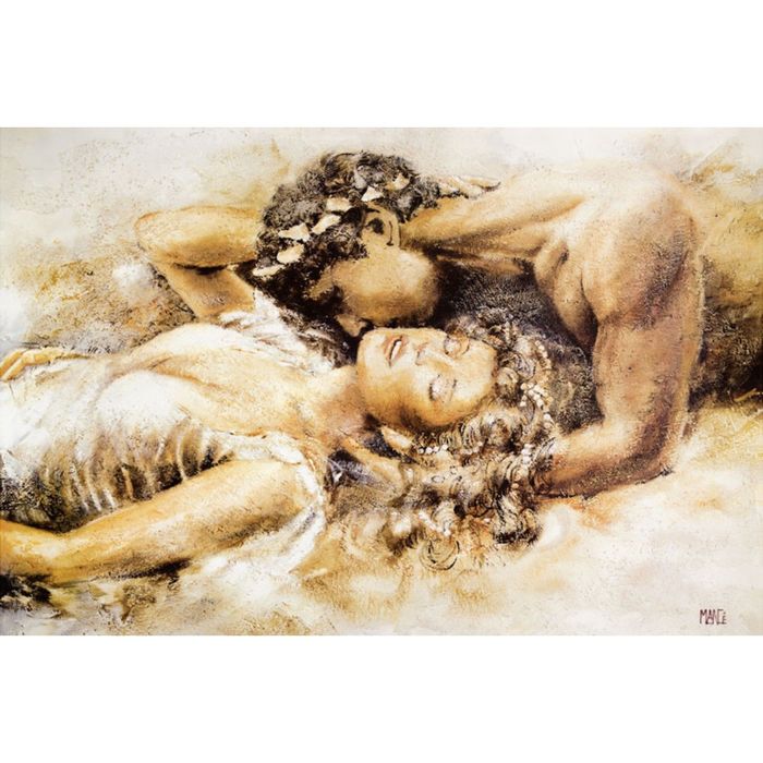 Картина на подрамнике "Поцелуй"