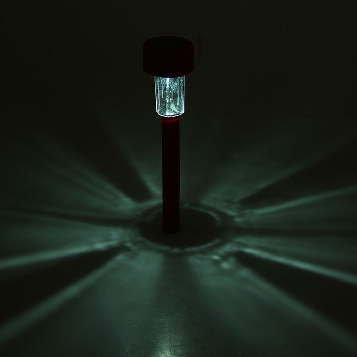 Садовый светильник на солнечной батарее Red sparkle, серия Classic