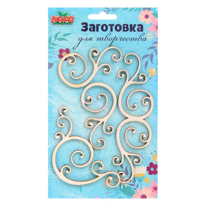 Заготовка для творчества "Кружева", набор 4 шт.