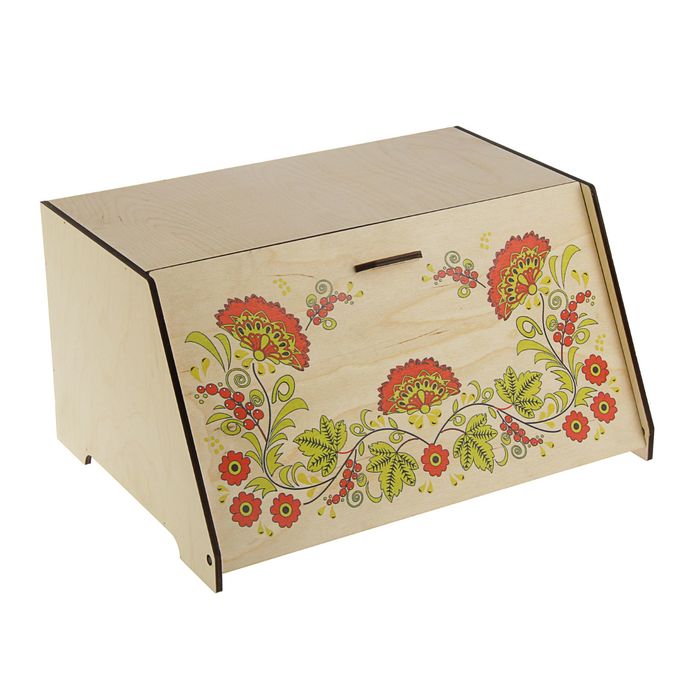 Хлебница 30х40х22см с декором №5