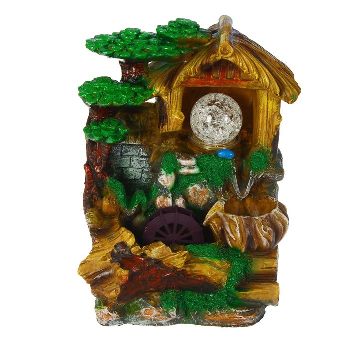 Фонтан "Природа" 13х19х26 см (с подсветкой)