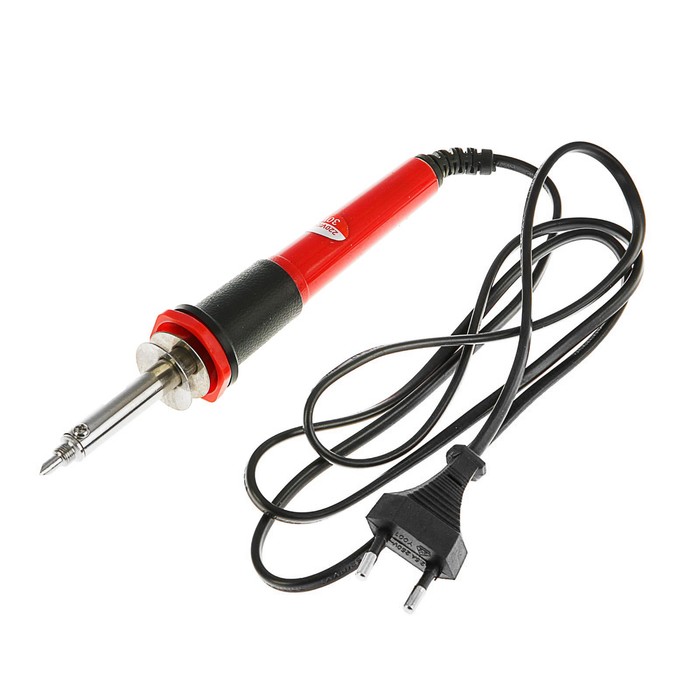 Паяльник-выжигатель "TUNDRA basic" 5 сменных жал, 30 Вт, 220 В