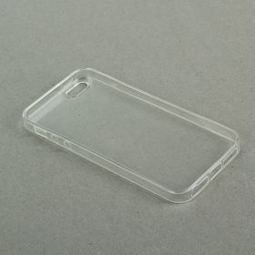 

Чехол LuazON для телефона iPhone 5/5S, силиконовый, тонкий, прозрачный