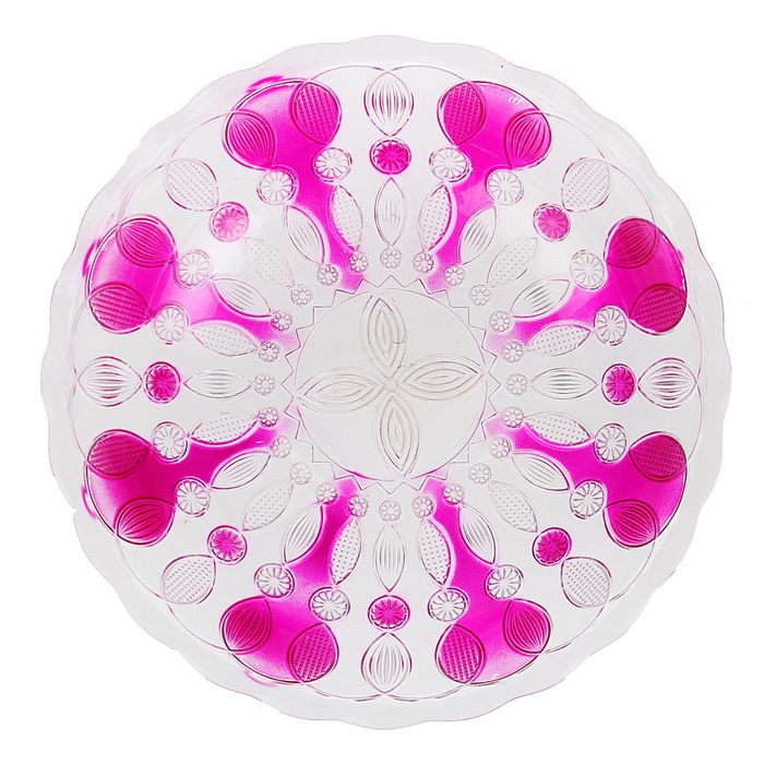 Салатник 23х23х5 см, цвета МИКС