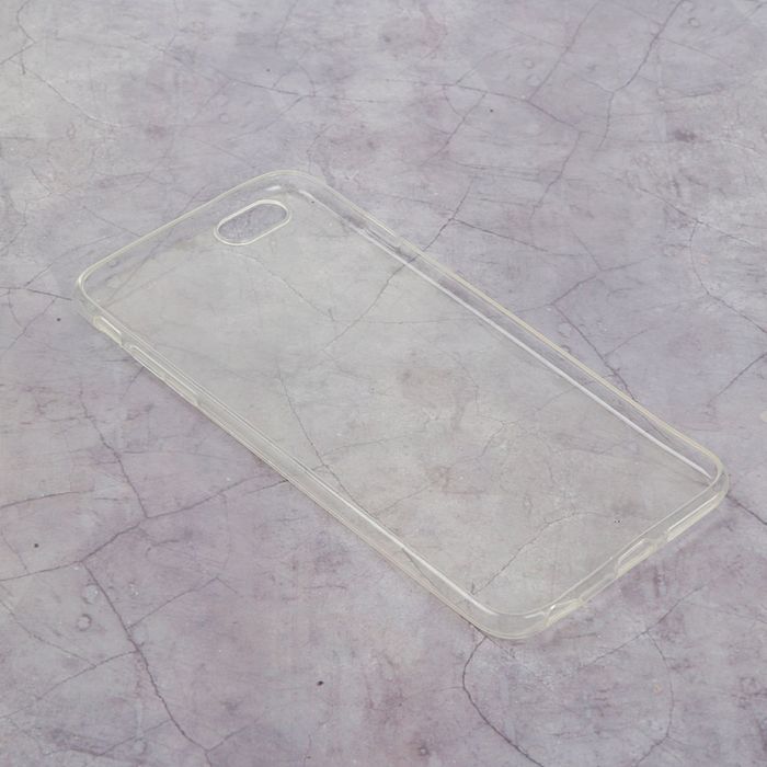 Силиконовый чехол для iPhone 6 plus, тонкий, прозрачный