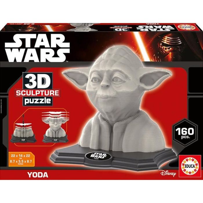 3D-пазл "Мастер Йода", 160 элементов