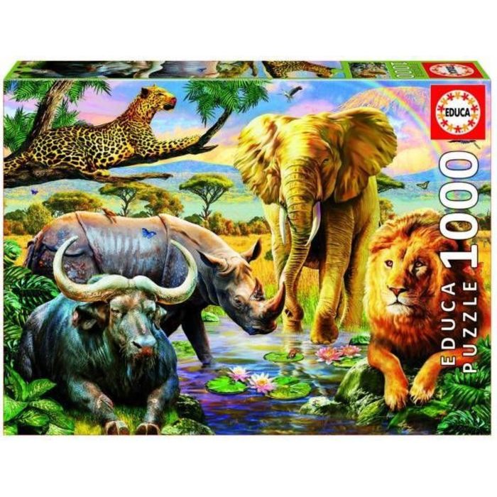 Пазл 1000 деталей Большая пятерка