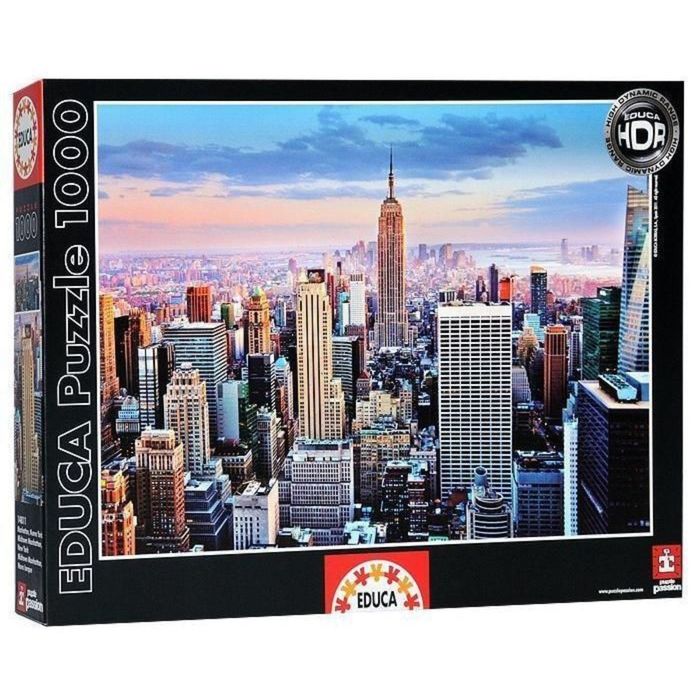 Пазл 1000 деталей Манхеттен, Нью-Йорк