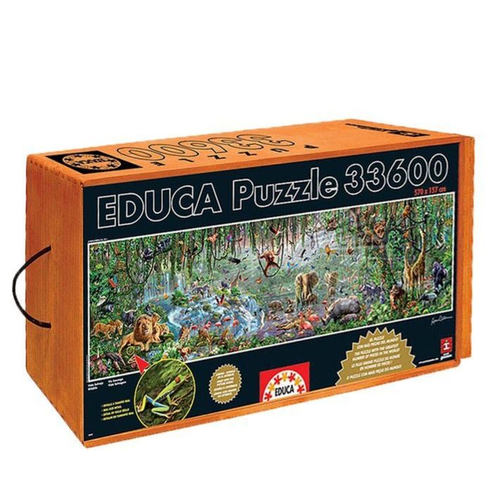 Пазл 33600 деталей Джунгли