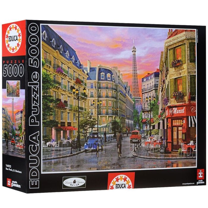 Пазл 5000 деталей - Рю де Пари, Д. Дэвисон