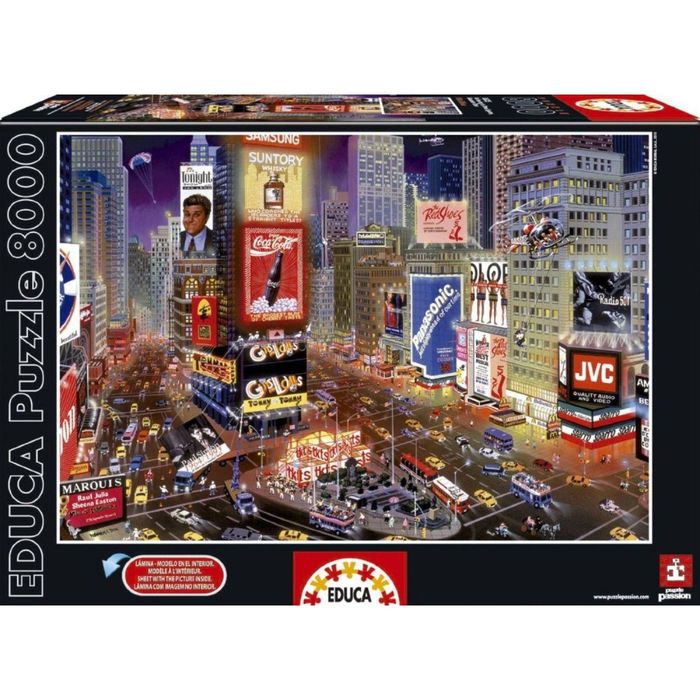 Пазл 8000 деталей "Вечер на Таймс Сквер"