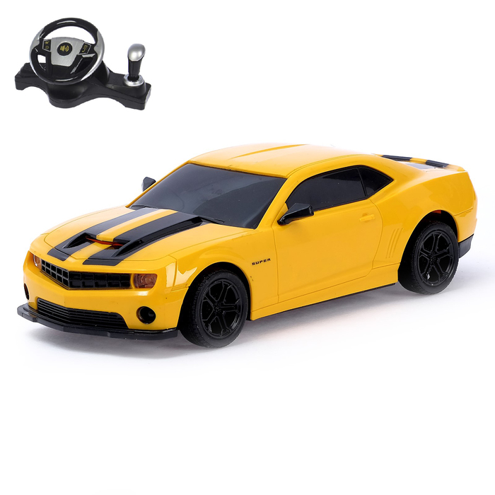 Машина радиоуправляемая "Классика", работает от аккумулятора, световые эффекты, МИКС