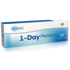 

Контактные линзы Maxima 1-Day Premium 30 pk, 8/8,6 в наборе 30 шт.