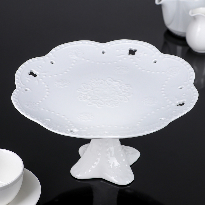 Подставка для торта 26х15 см "Кружево"