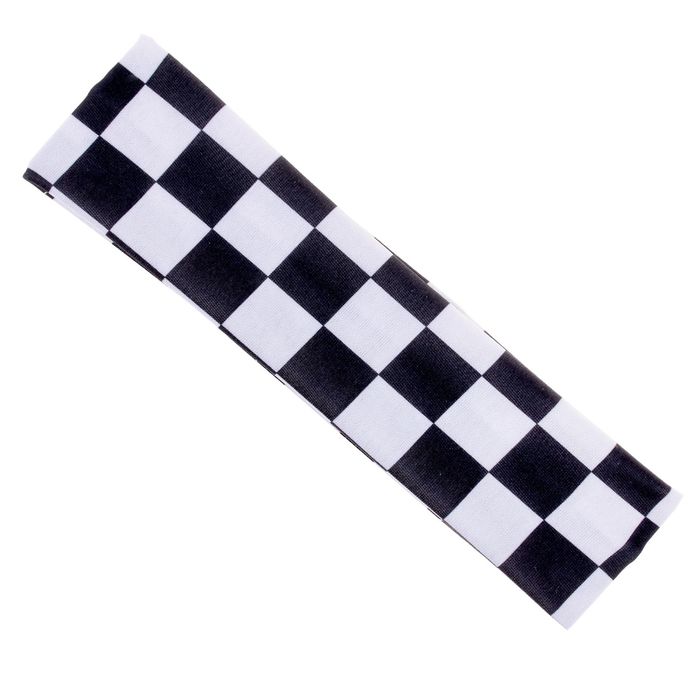 Повязка для волос "Шахматы" микс