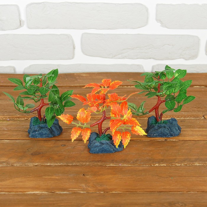 Бонсай "Лист", микс 4*6*15 см