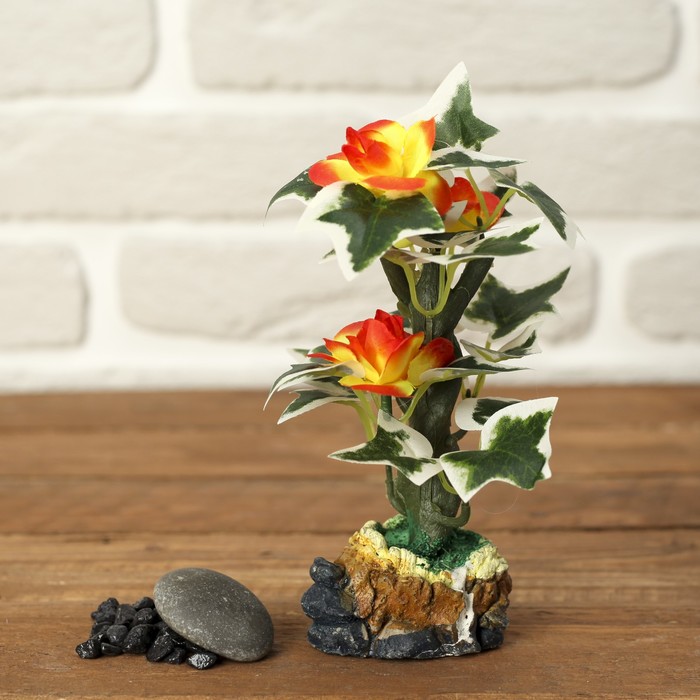 Бонсай "С листьями и розами" микс