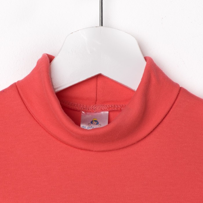 Водолазка для девочки, рост 158 см, цвет коралловый 418/2