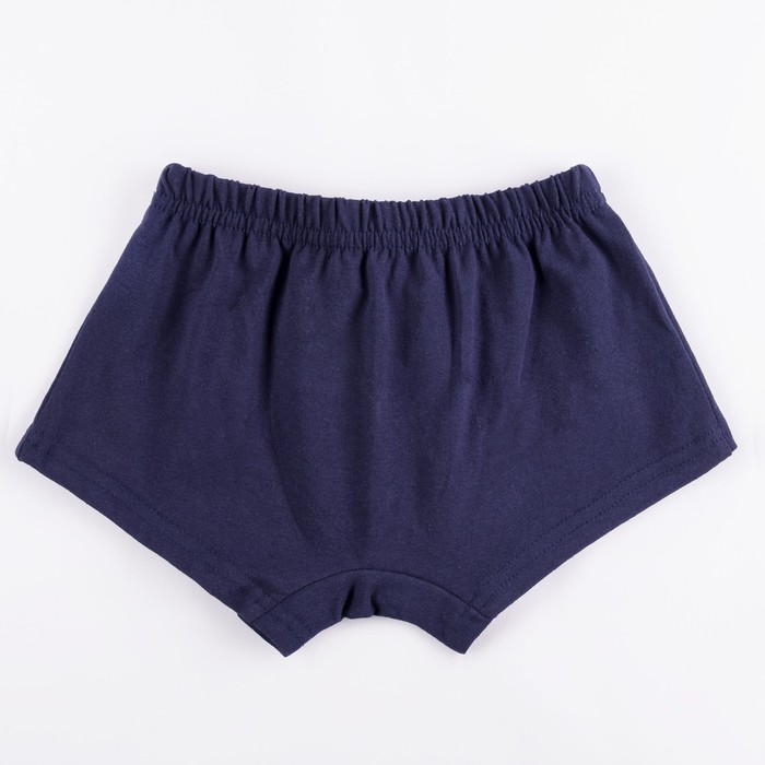 Трусы-боксеры для мальчика, размер 26, цвет синий 410/5