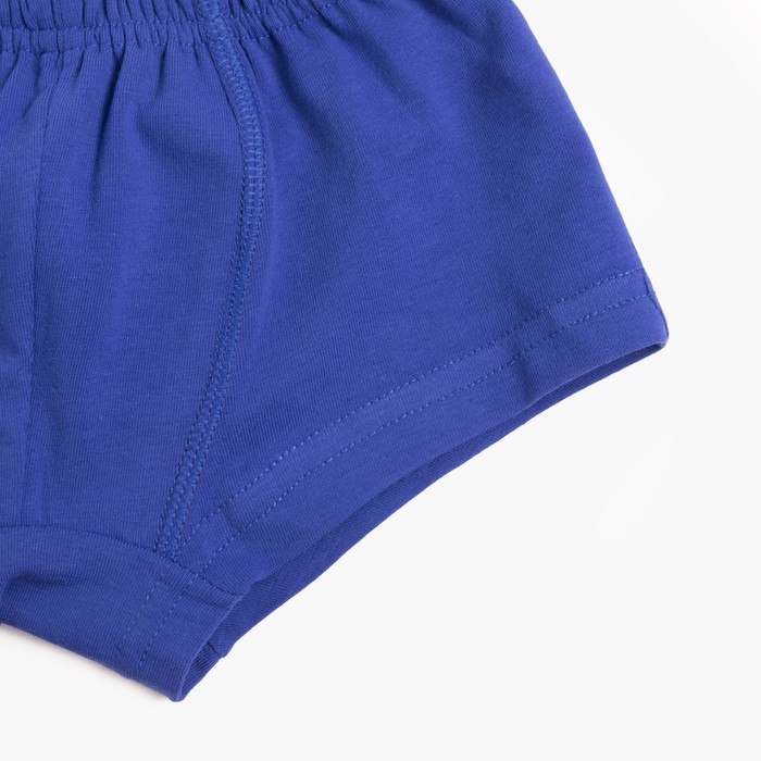 Трусы-боксеры для мальчика, размер 34, цвет синий 410/5