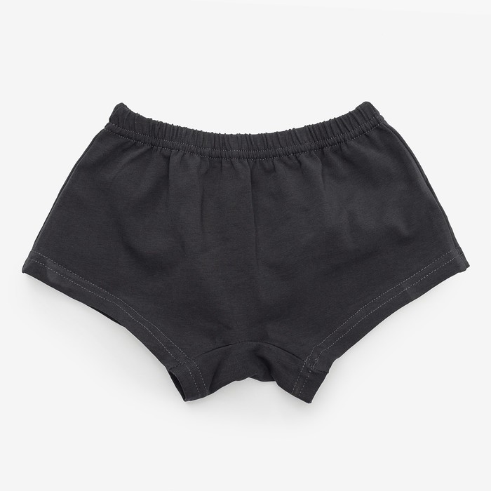 Трусы-боксеры для мальчика, размер 28, цвет тёмно-серый 410/5