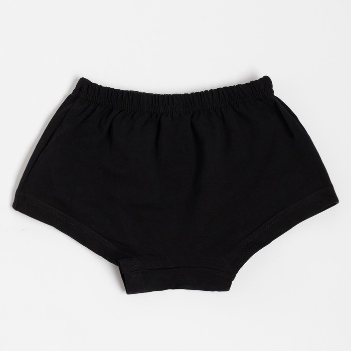 Трусы-боксеры для мальчика, размер 34, цвет чёрный 410/5