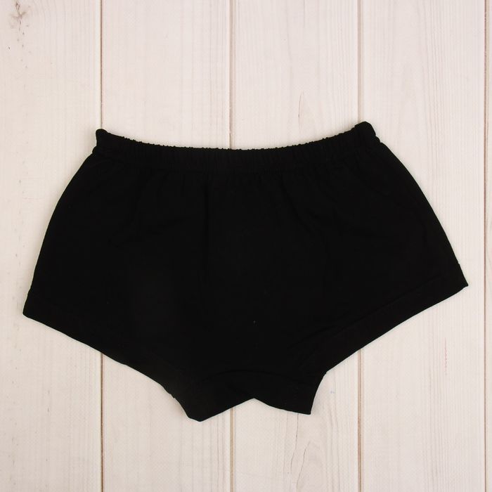 Трусы-боксеры для мальчика, размер 34, цвет чёрный 410/5