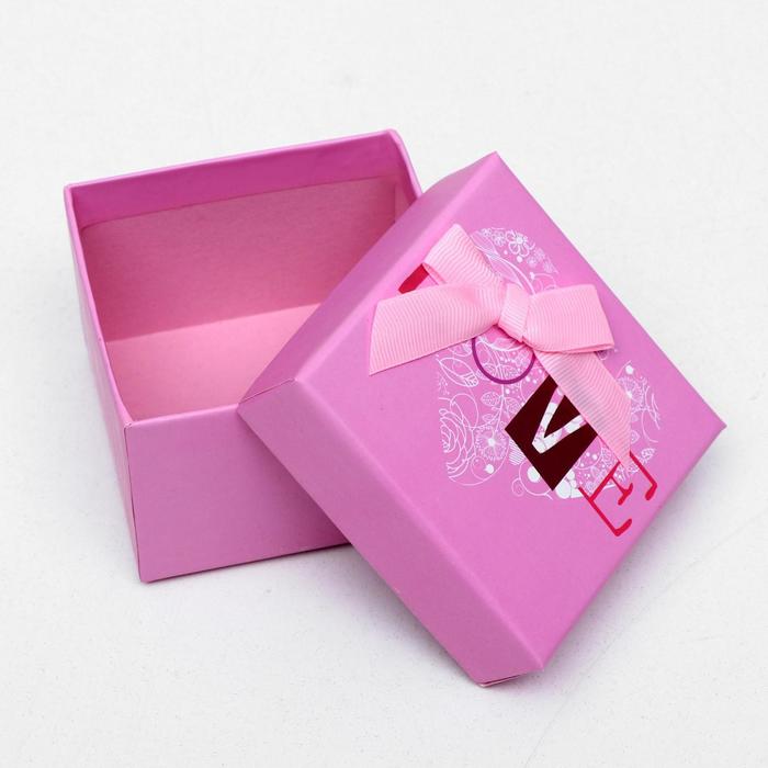 Набор коробок 3в1 "Сердце", розовый, 11 х 11 х 7 - 7 х 7 х 5 см