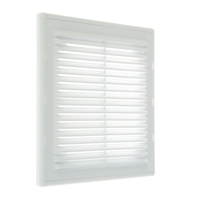 Решетка TDM, разъемная, с москитной сеткой, 208х208 мм, белая, SQ1807-0077