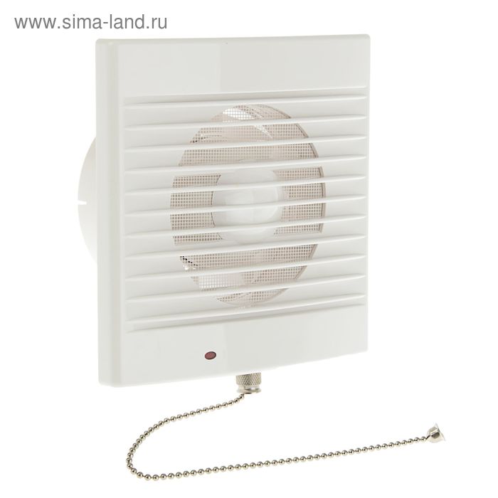 Вентилятор вытяжной TDM 100 СВ, 230 В, настенный, d=100 мм, с выкл. SQ1807-0016