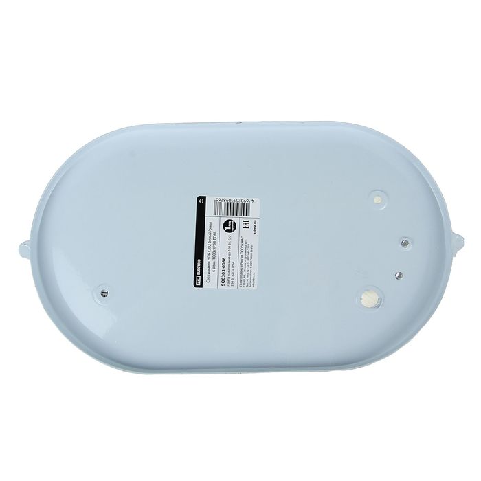 Светильник TDM НПБ1202, белый/овал с реш. 100Вт, IP54, SQ0303-0038