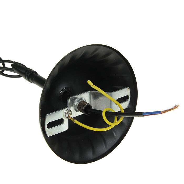 Светильник TDM, садово-парковый шестигранник, 60 Вт, подвес, черный, в разборе, SQ0330-3004