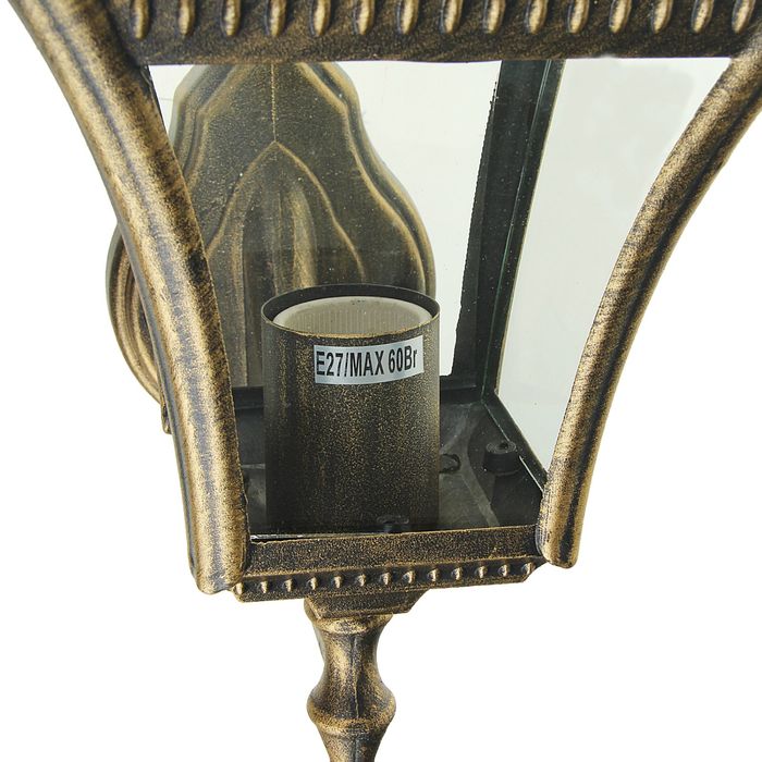 Светильник TDM садово-парковый "Глазурь" 60 Вт, вверх, прозрачное/бронза, Е27, SQ0330-0327