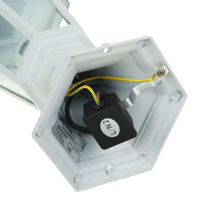 Светильник TDM 6060-24 садово-парковый шестигранник, 60Вт, стойка, белый, SQ0330-0064