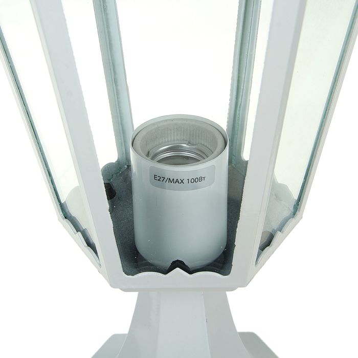 Светильник TDM 6100-24 садово-парковый шестигранник, 100Вт, стойка, белый, SQ0330-0069