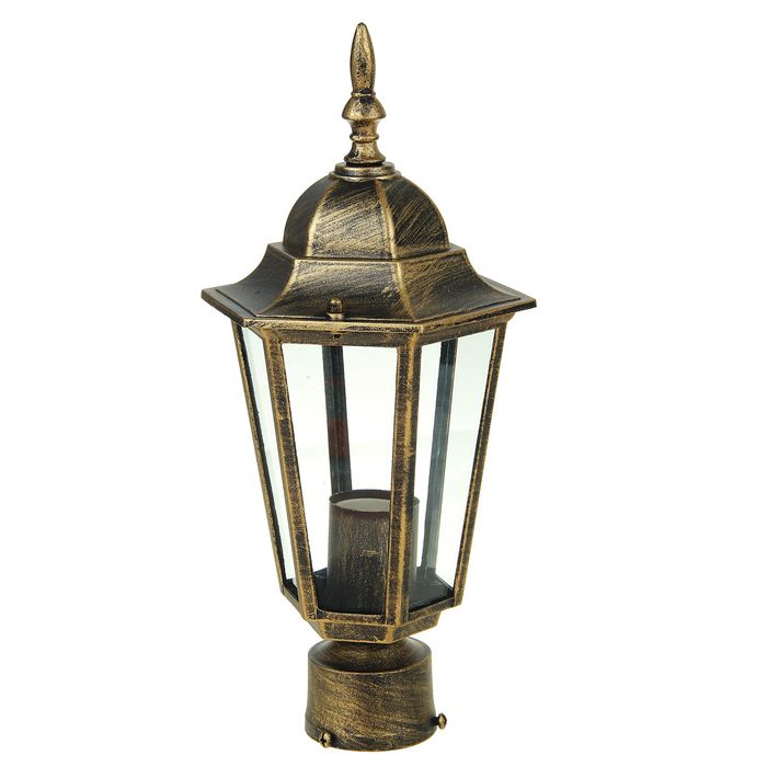 Светильник TDM 6060-13 садово-парковый шестигранник, 60Вт, на опору, бронза, SQ0330-0013