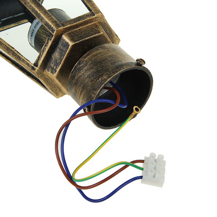 Светильник TDM 6060-13 садово-парковый шестигранник, 60Вт, на опору, бронза, SQ0330-0013