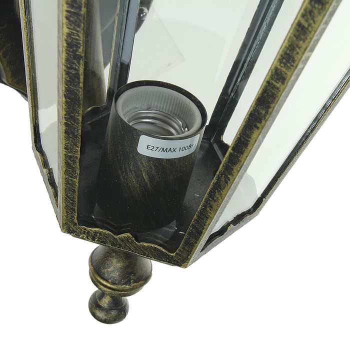 Светильник TDM 6100-11 садово-парковый шестигранник, 100Вт, вверх, бронза, SQ0330-0016