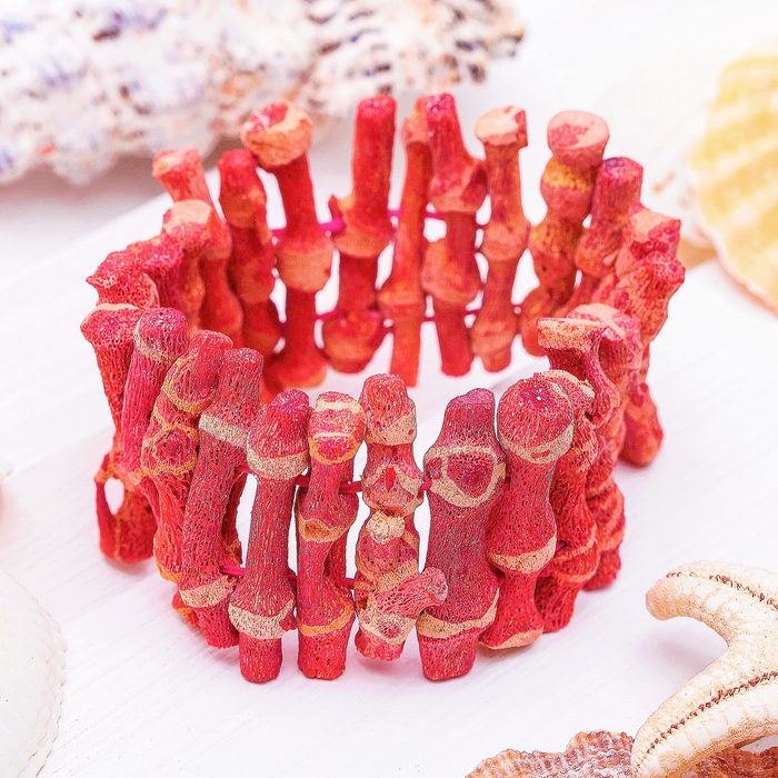 Браслет заборчик "Коралл губчатый"