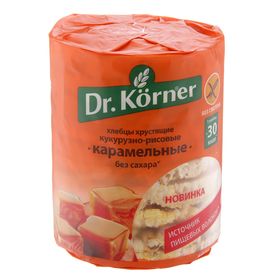Хлебцы Др. Кёрнер, «Кукурузно-рисовые карамельные», 90 г