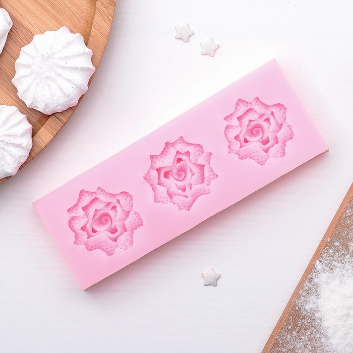 Молд 13,5х5х1,6 см "Розы"