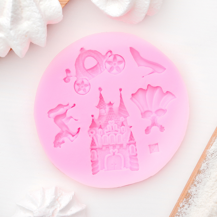 Молд 8,5х8,6х0,8 см "Волшебная фея"