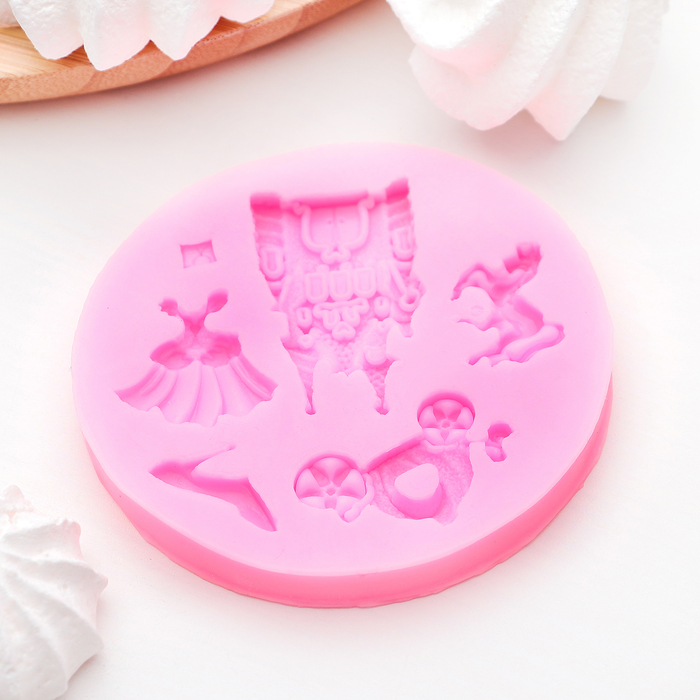 Молд 8,5х8,6х0,8 см "Волшебная фея"