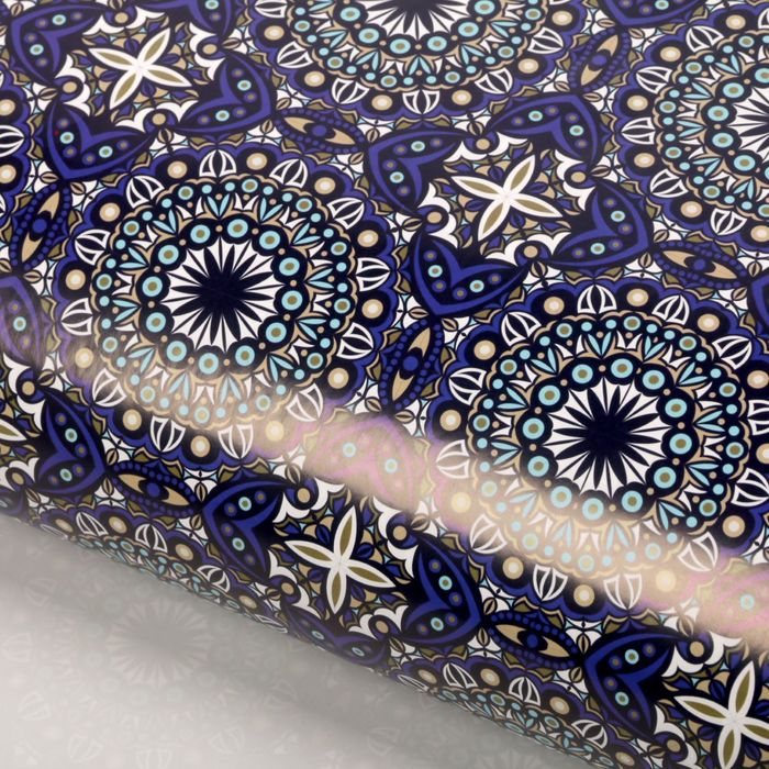 Бумага упаковочная глянцевая "Орнамент",70 х100 см