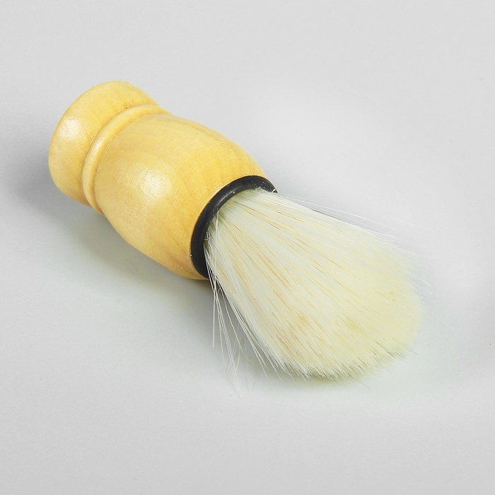 Помазок для бритья, деревянный