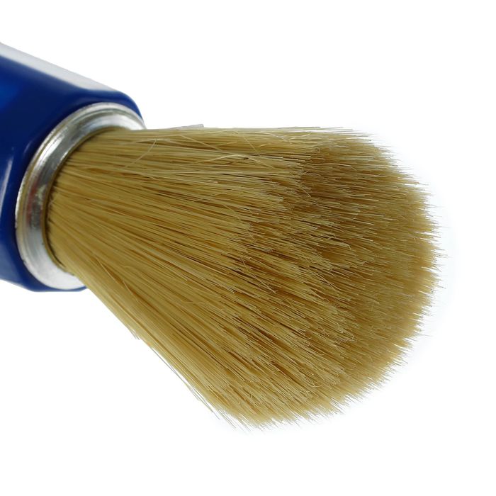 Помазок для бритья, пластиковый, цвет МИКС