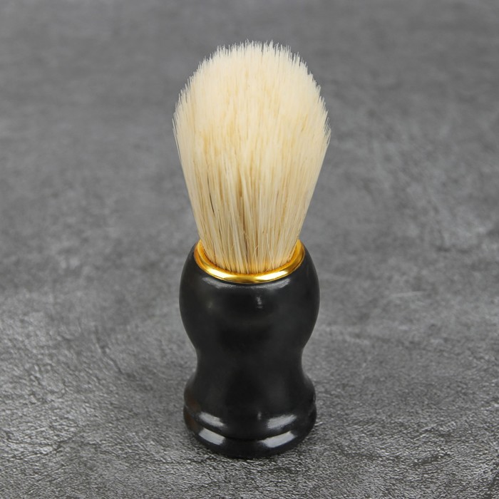 Помазок для бритья, пластиковый, цвет МИКС