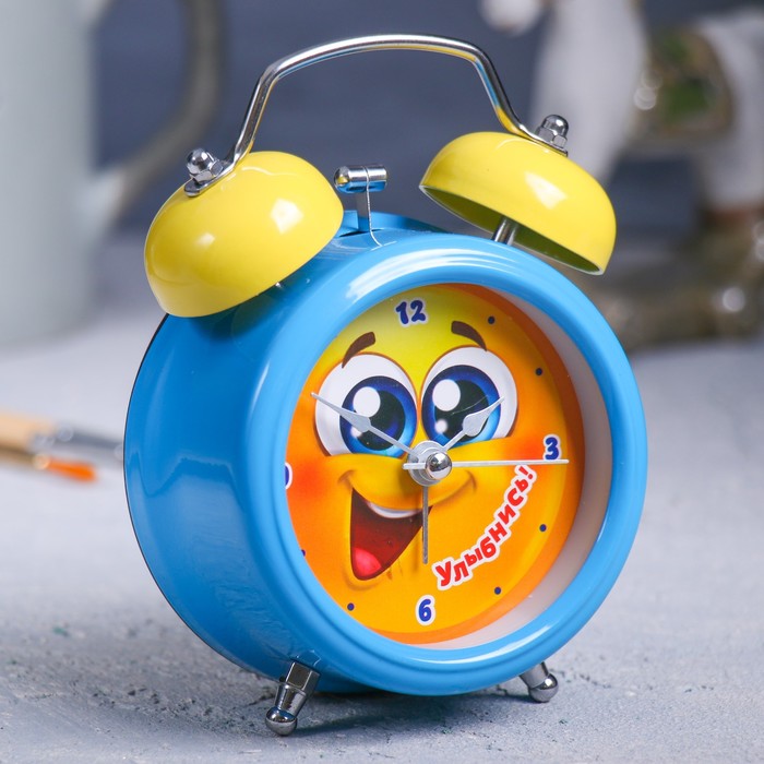 Будильник "Улыбнись", 8 см